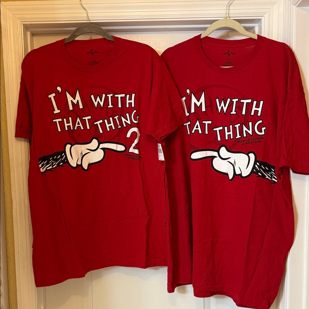 Universal Studios Matching Shirts - I'm With That Thing